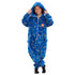 Snuggs Kids Blanket Onesie Royal Blue Space